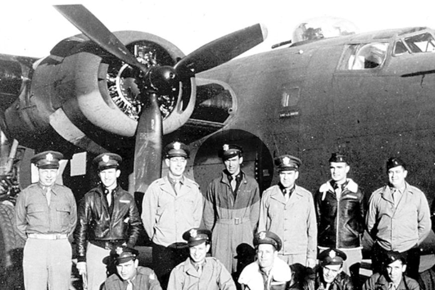 Jimmy Stewart, back row, fourth from left.