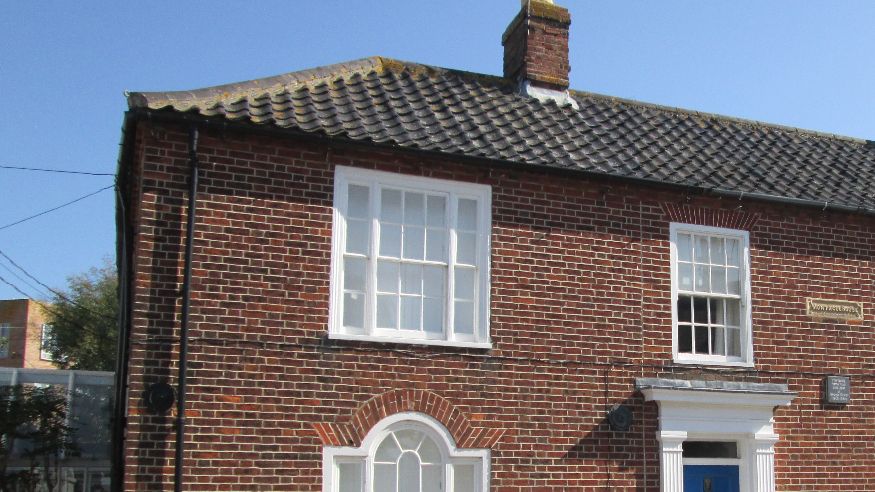 The house where George Orwell lived 