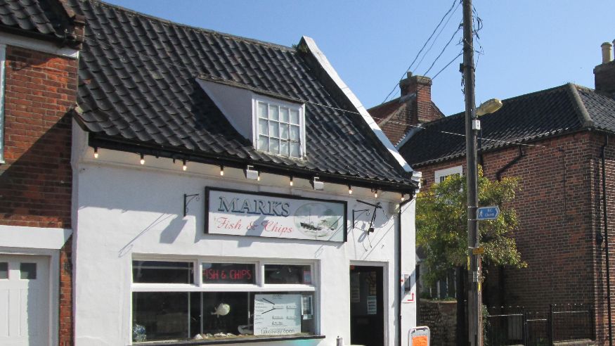 Just as Charles Dickens liked a curry, so George Orwell enjoyed fish & chips.