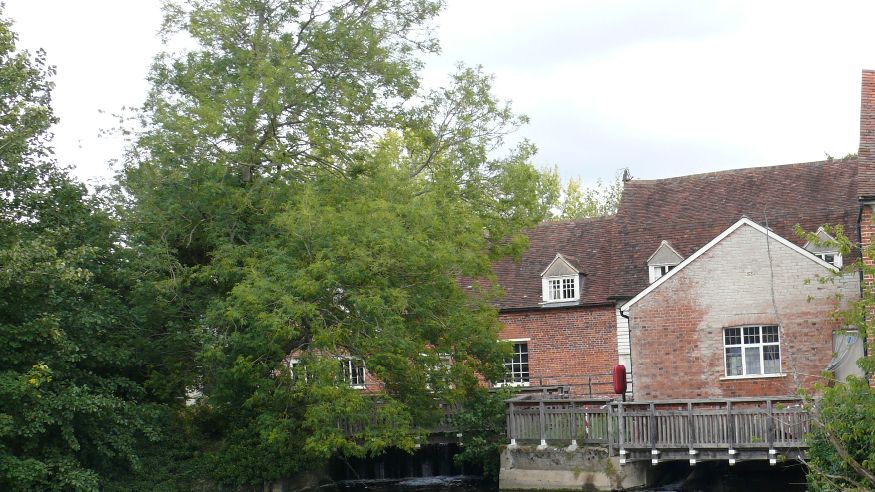 The source of Flatford Mill's water