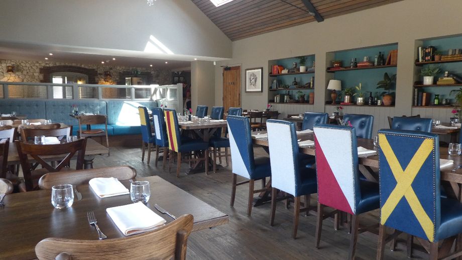 The dining room