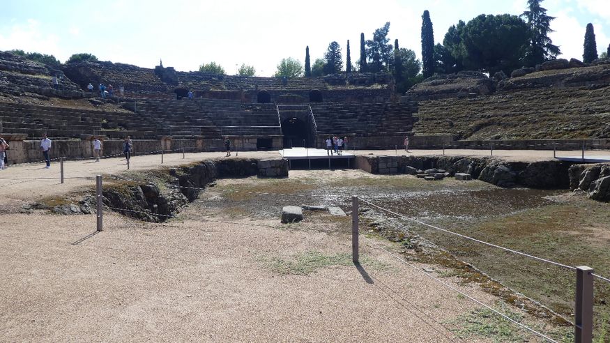 The Amphitheater where gladiators fought