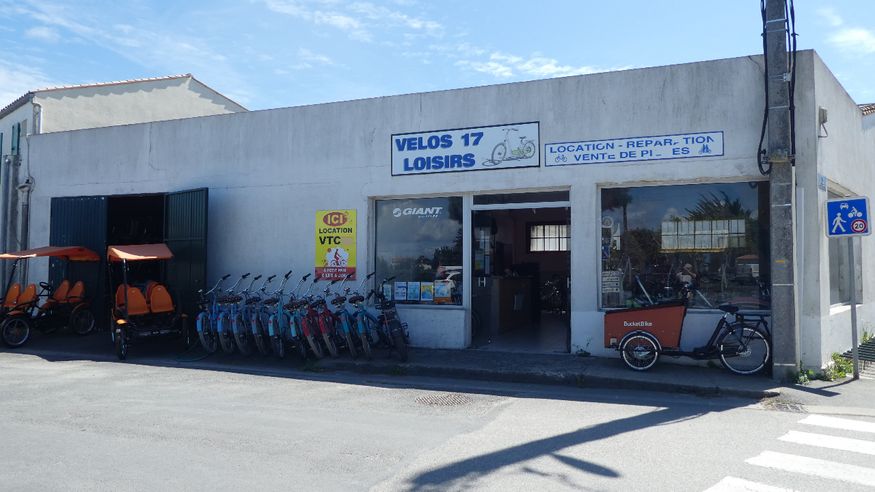 Bike hire in town (others are available)