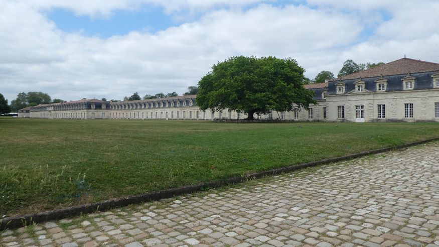 The other side of the ropeworks in the dockyard.