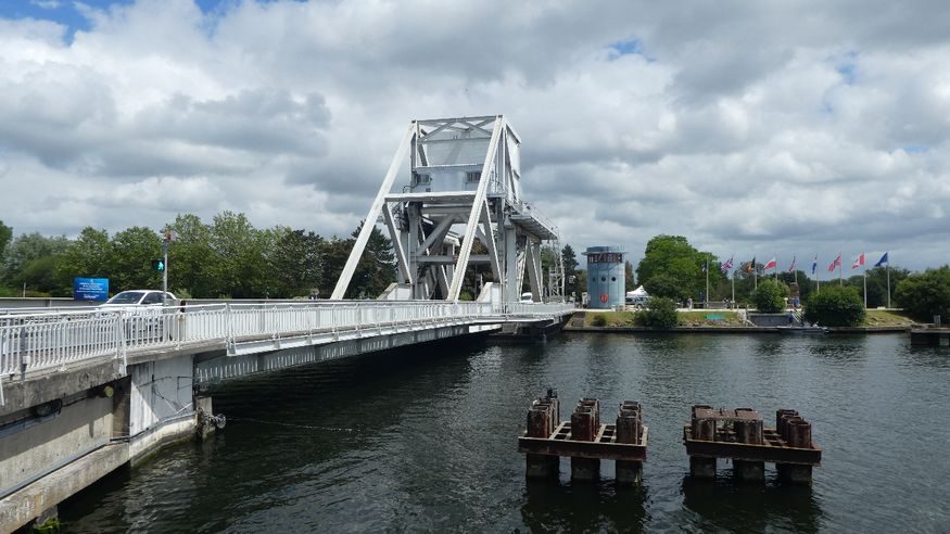 The new Pegasus Bridge
