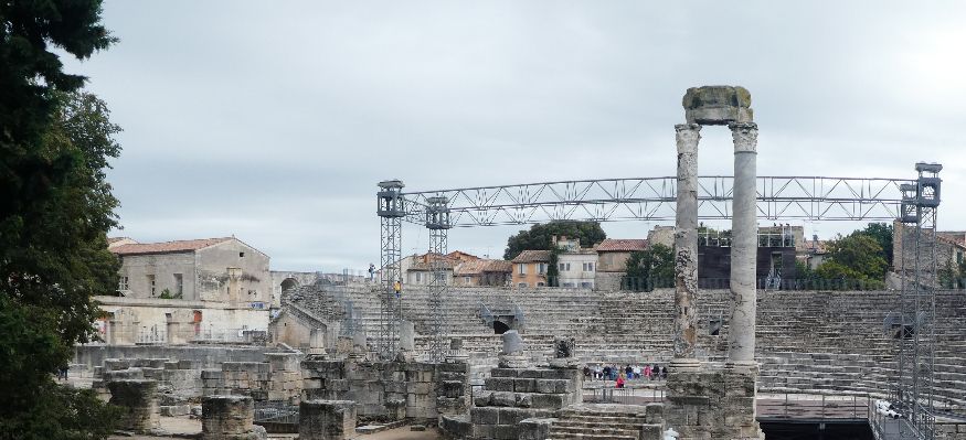 The Roman amphitheatre
