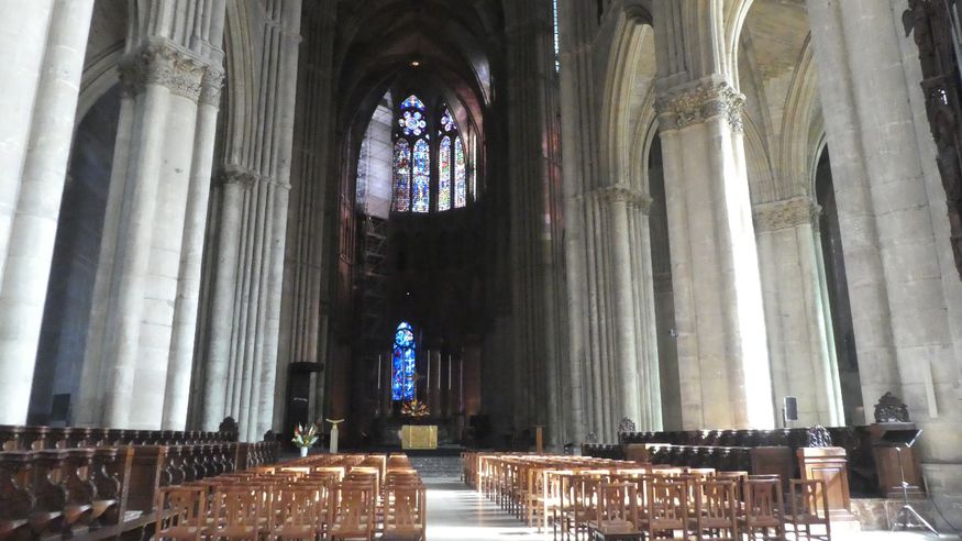 Turning 180 degrees and taking the alter etc.