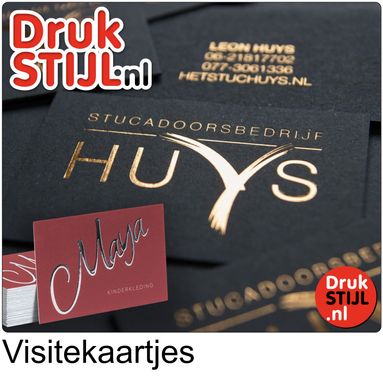 IMG PRODUCTPAGINAS DRUKSTIJL visitekaartjes foliedruk