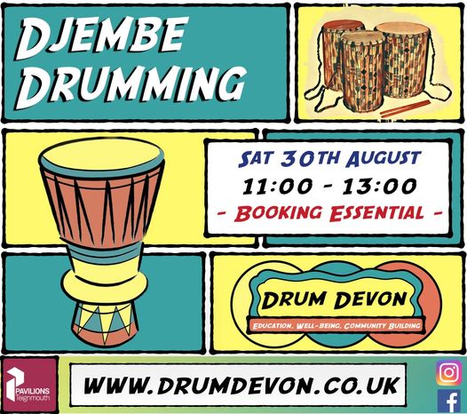 Sat 30th August - Djembe Drumming