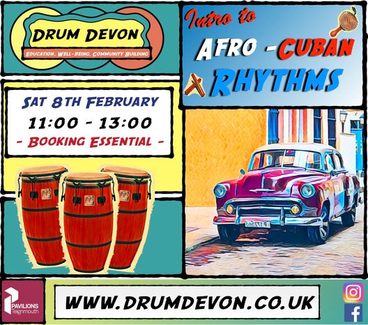 8th Feb Intro to Afro Cuban Rhythms