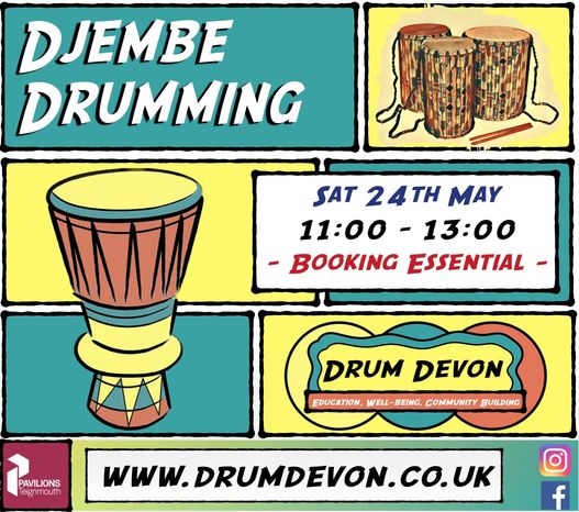 Sat 24th May - Djembe Drumming