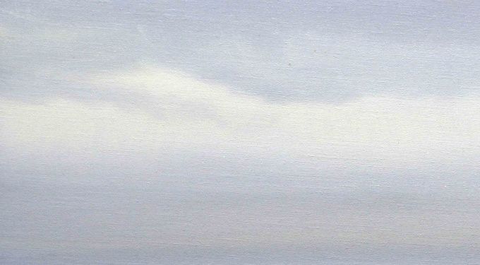 Havglitter 40x70cm Olje på Classon 66ac lerrrete