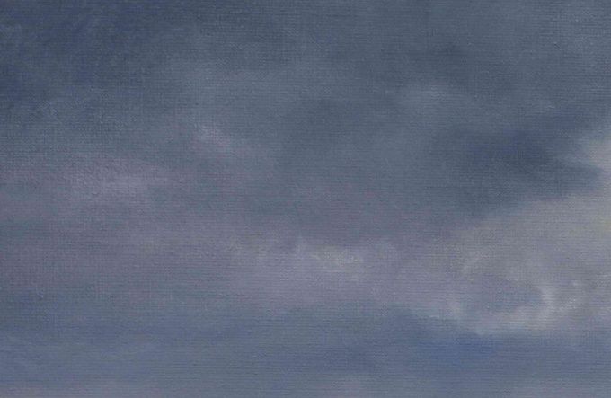 Grov sjø. 40x60. MMXV.XI