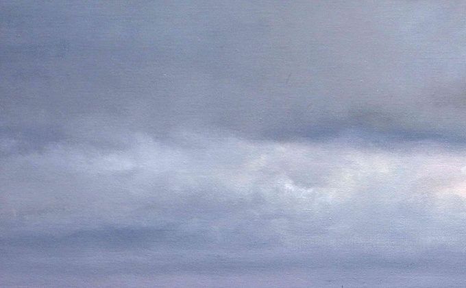 Det bryt over skjær. 50x80cm. Classon linen 66AC. MMXV.XI