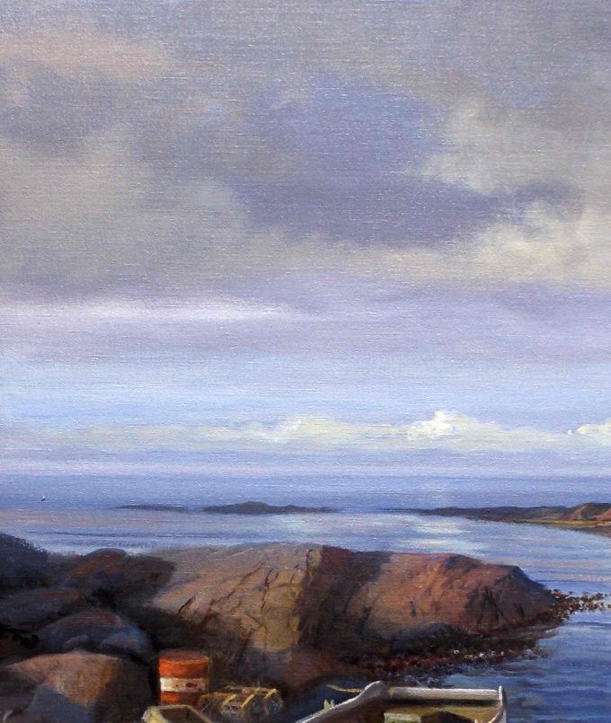 Det blide Sørland. 70x60cm