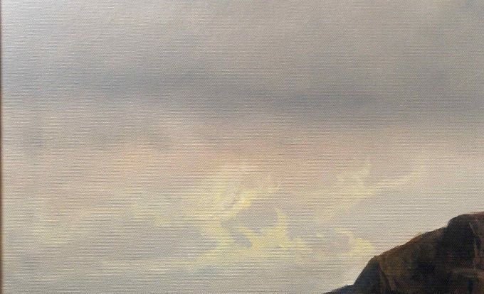 Smell of tar and seaweed 40x60cm