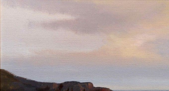 Sørlandsidyll- 40x70cm