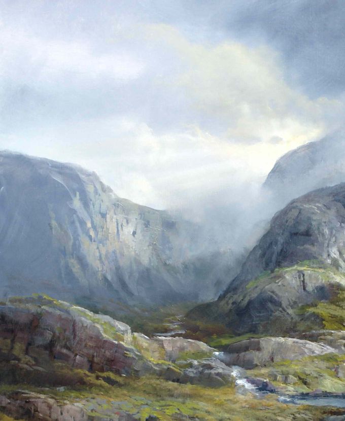 Månafossen, Frafjord