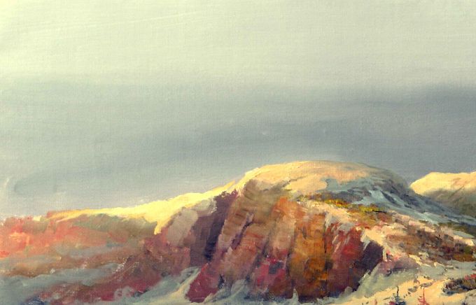 40x60 Snøfjell