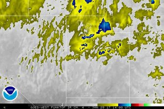 The National Weather Service offers radar and satellite images like the attached. Credit: NOAA weather service.