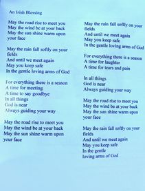 irish blessing