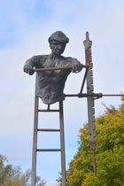 Titford pool , Coal Miner by Luke Perry 2016