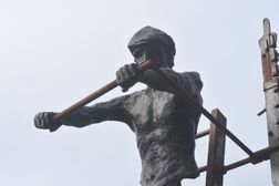 Titford pool , Coal Miner by Luke Perry 2016