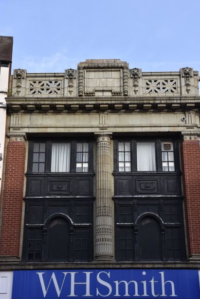 Art Deco Lions commissioned by Burtons in 1920's