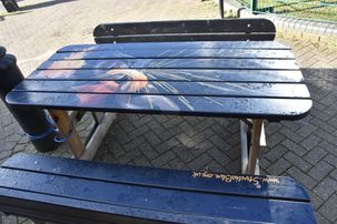 Planters in precinct