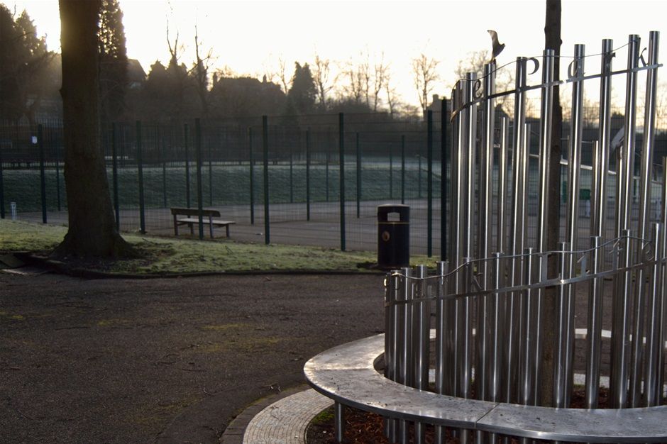 Steven's Park, Quarry Bank designed by Steve Field, fabricated at Apollo