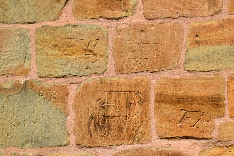 original graffiti , St Kenelms Romsley