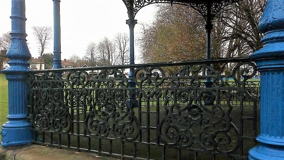 Stevens  Park bandstand
