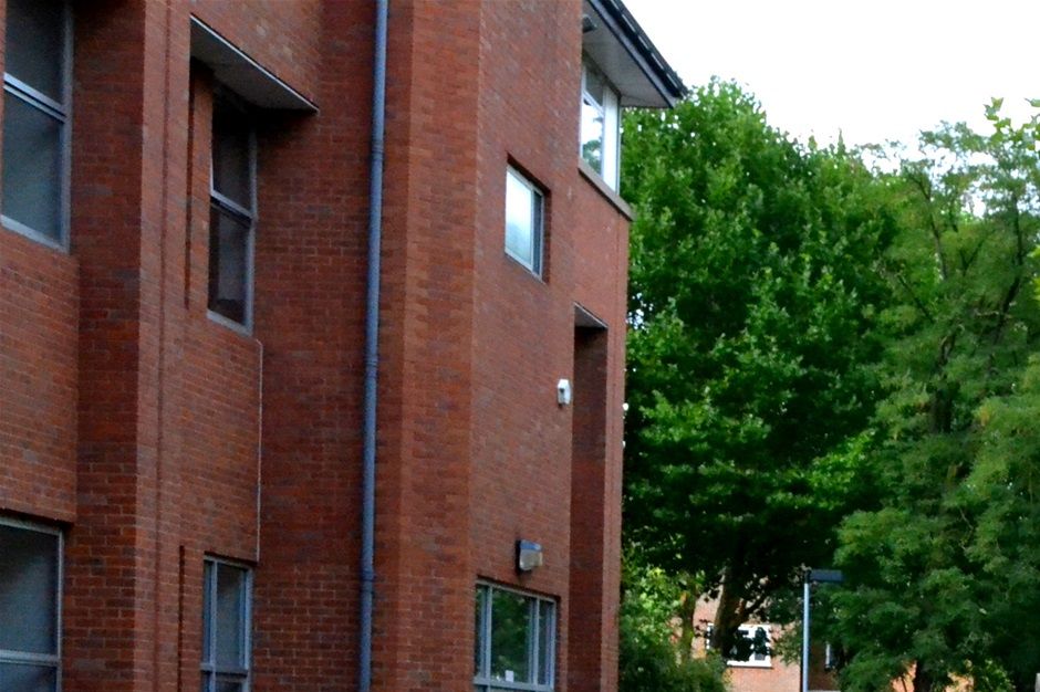 The Broadway. In courtyard of College Objects of technology in York stone designed by Steve Field, sculpted by John Vaughan