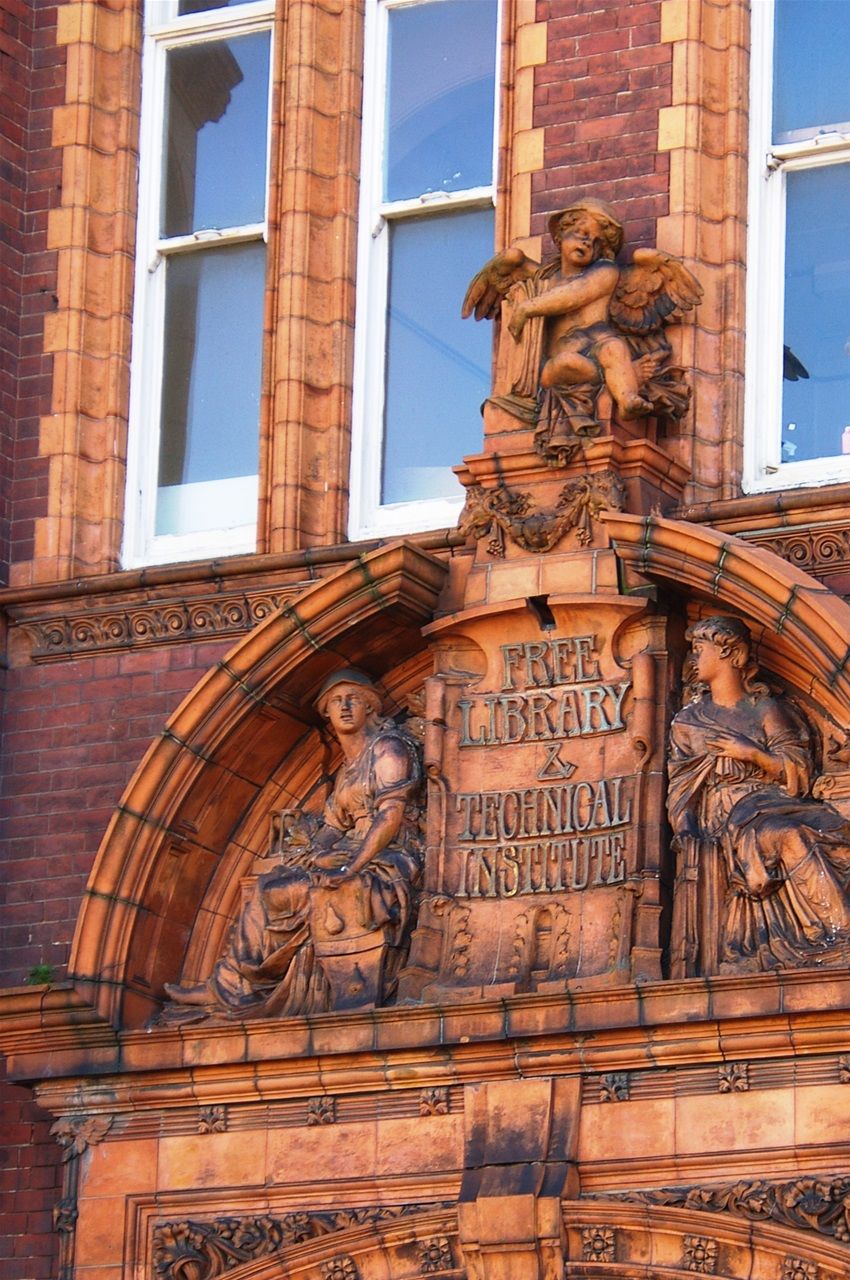 Old Library, architect Frank Woodward