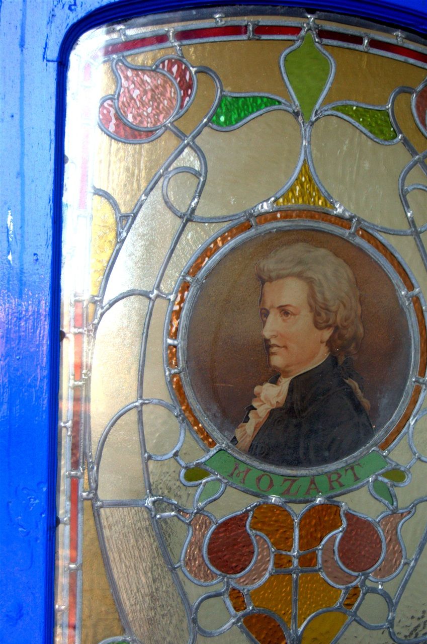 Doors to old Library, Mozart