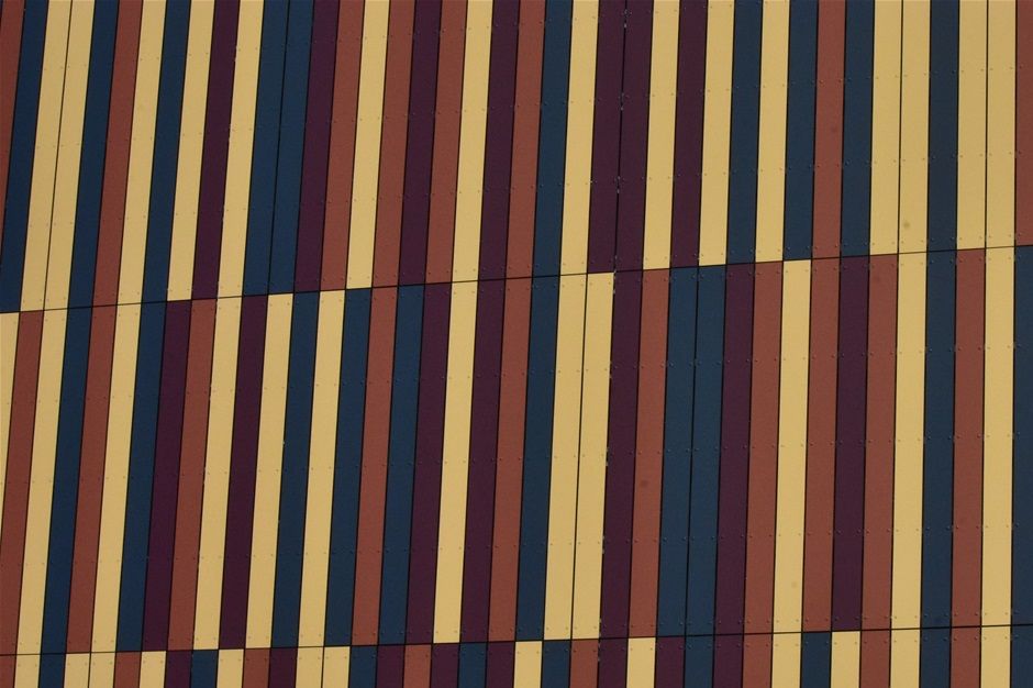 Wall design to Duncan Edwards Leisure centre opened in early 2022