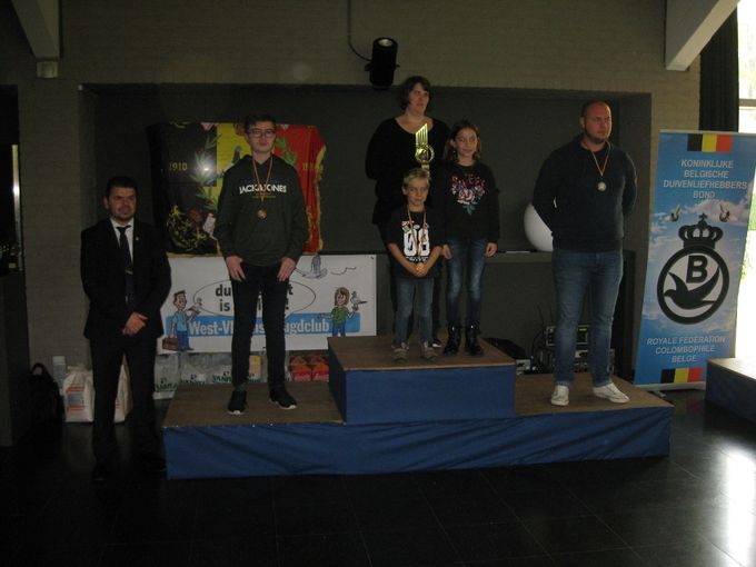 Kampioenschappen As-Duiven Halve-fond Jaarlingen 2018
Jeugdleden tot 30 Jaar
1é Mahieu Angelique Zwevegem
2é De Vos kevin Wervik
3é P.T.I.Tuinbouwschool Kortrijk