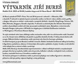 Plakát na výstavu - Jiří Bureš pro web