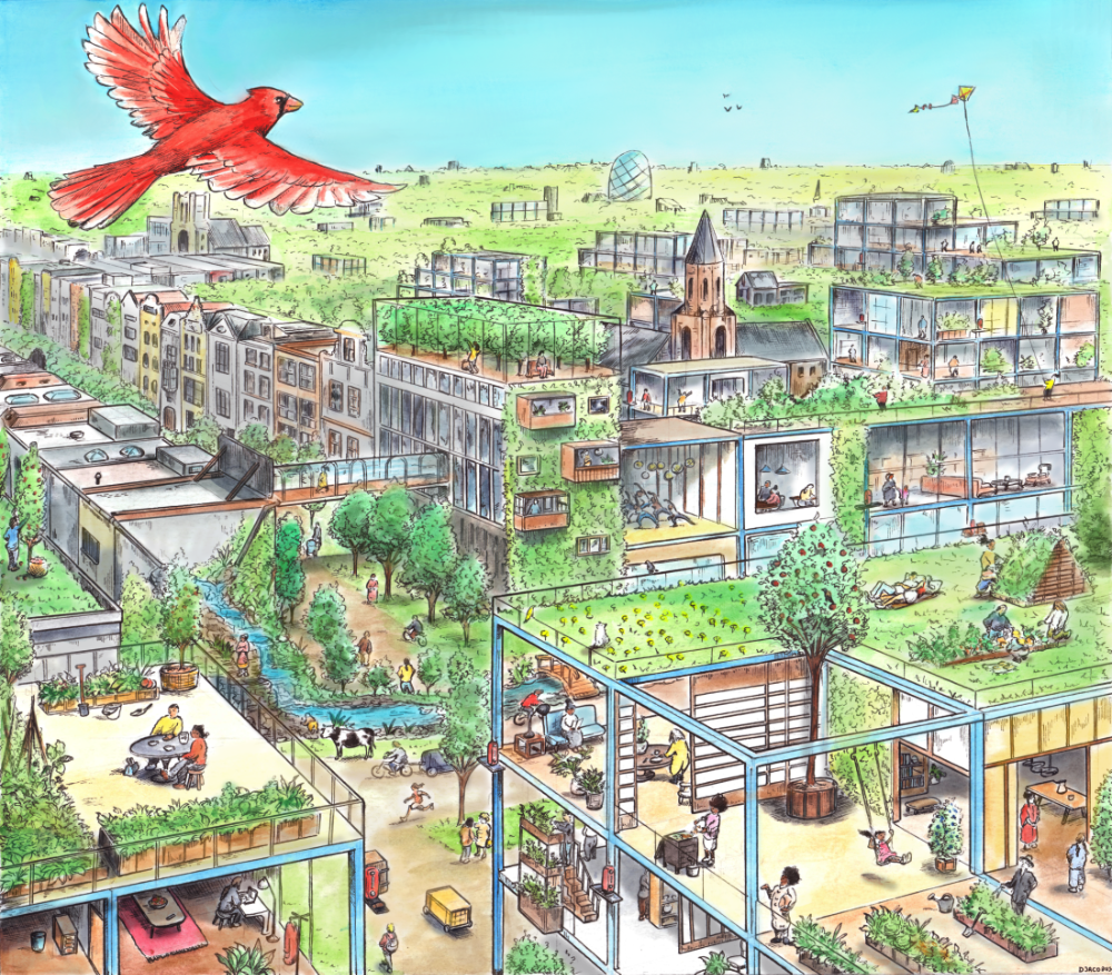 Future-city-super-structure