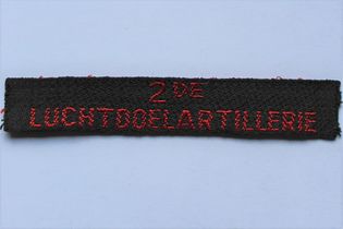 Regimenten Luchtdoelartillerie, 1ste t/m 3de