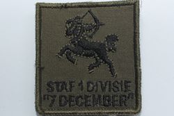 Staf 1e Divisie '7 December'