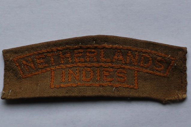Schoudertitel Netherlands Indies