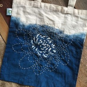 Katazome och broderi
