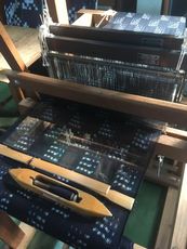 Kasuri (ikat) 100+yrs old looms