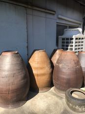 Indigo pots - Kurume