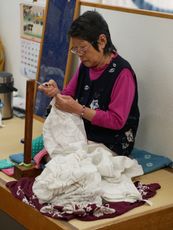 Arimatsu, where Shibori was born 1608