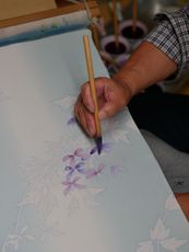 Kimono painting