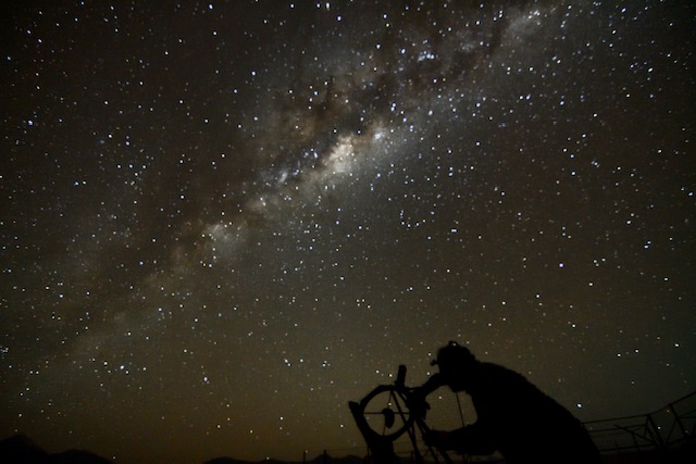 Scope under the Southern Milky Way