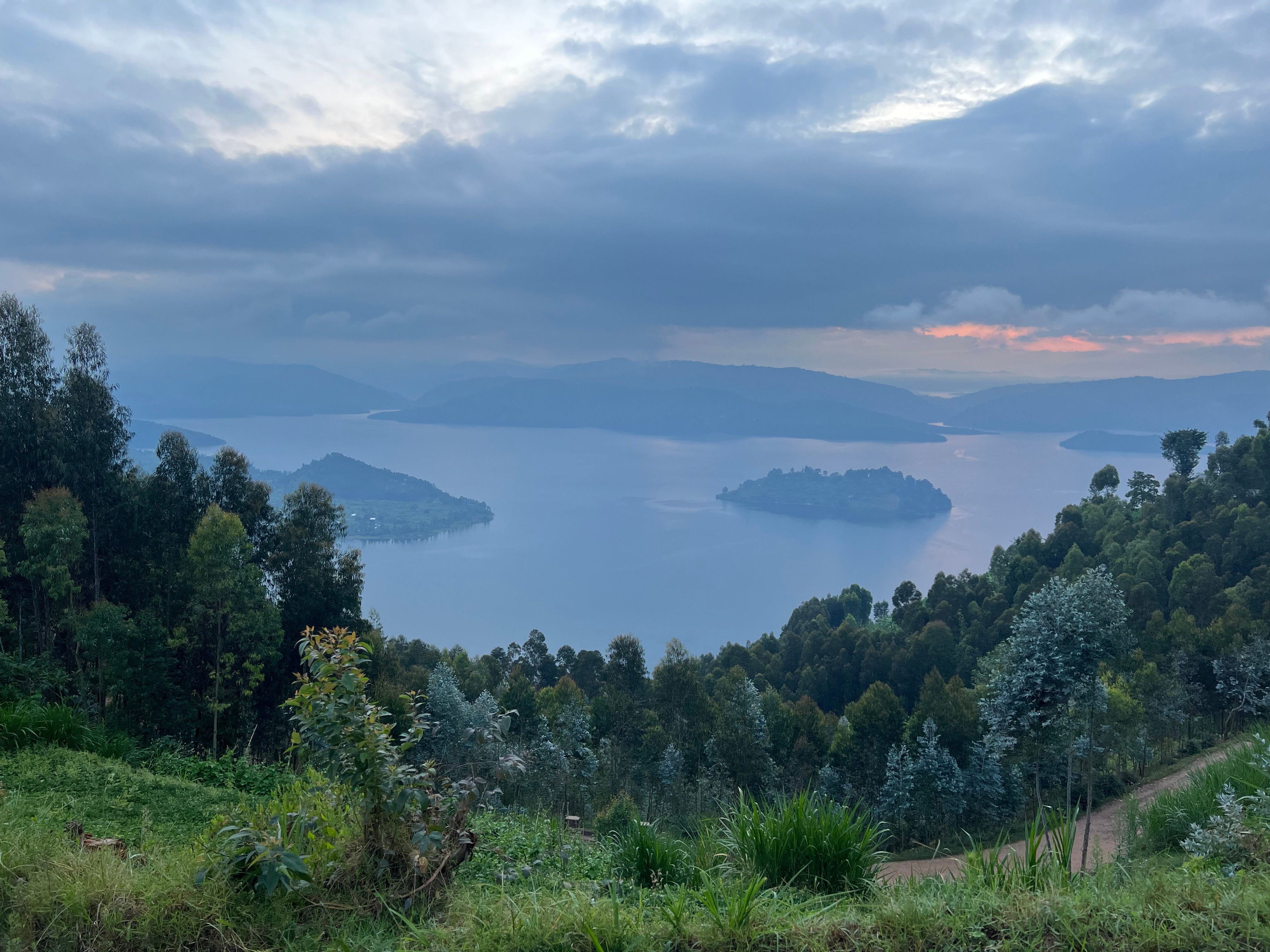 Lakes abound in the area too.