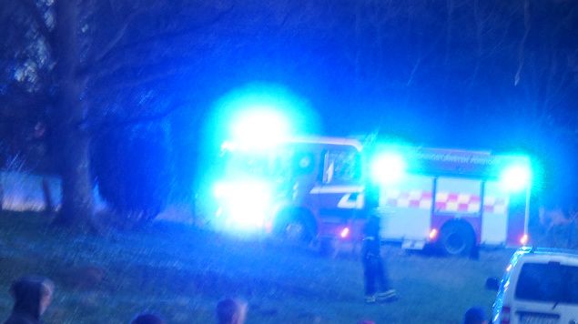 Brandkåren ville oxå vara med:)